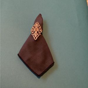 Champagne & White Sterling Silver Ring